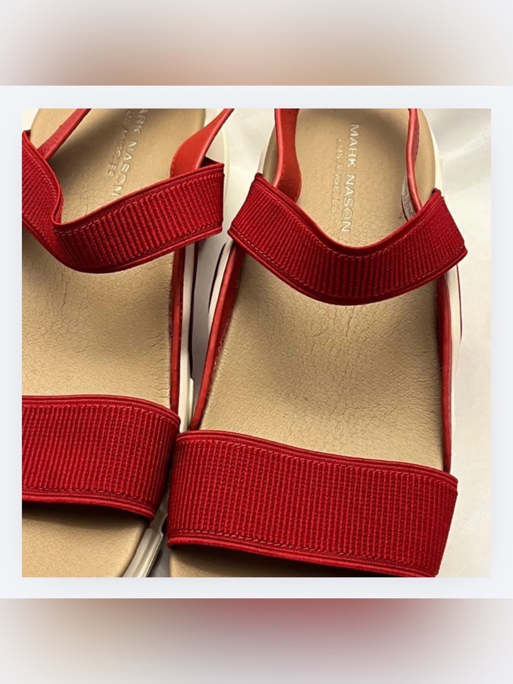 Mark Nason x Sketchers Neo Block Catalina Platform Sandals, Size 9 - Picture 2 of 9